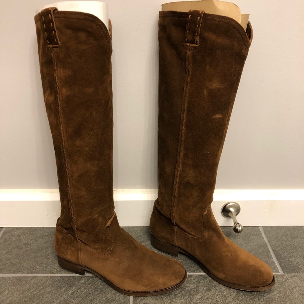 Frye boots size 9 suede brown